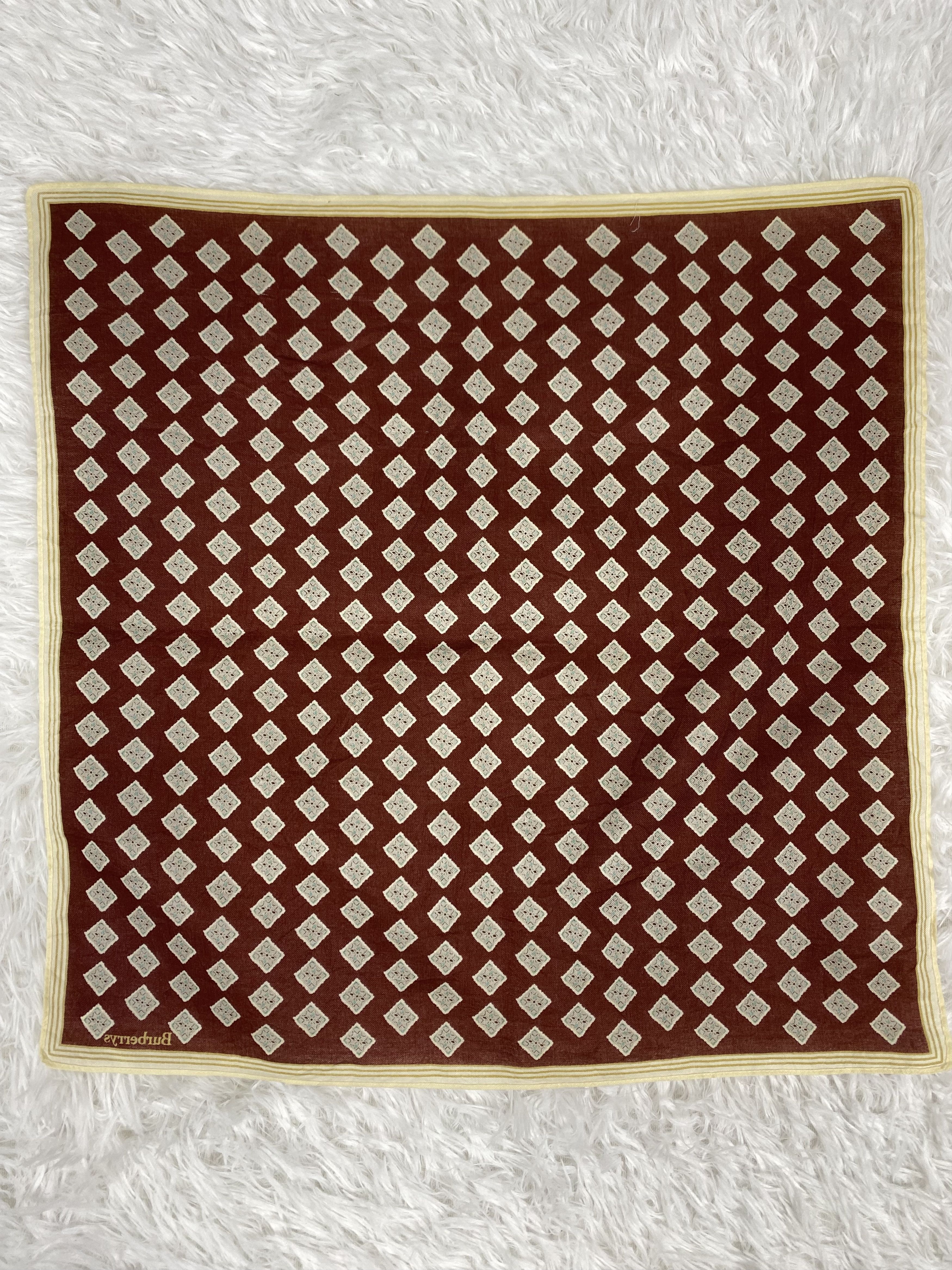 Burberry Vintage Burberry Handkerchief Neckerchief PH0483 Size ONE SIZE - 4 Thumbnail