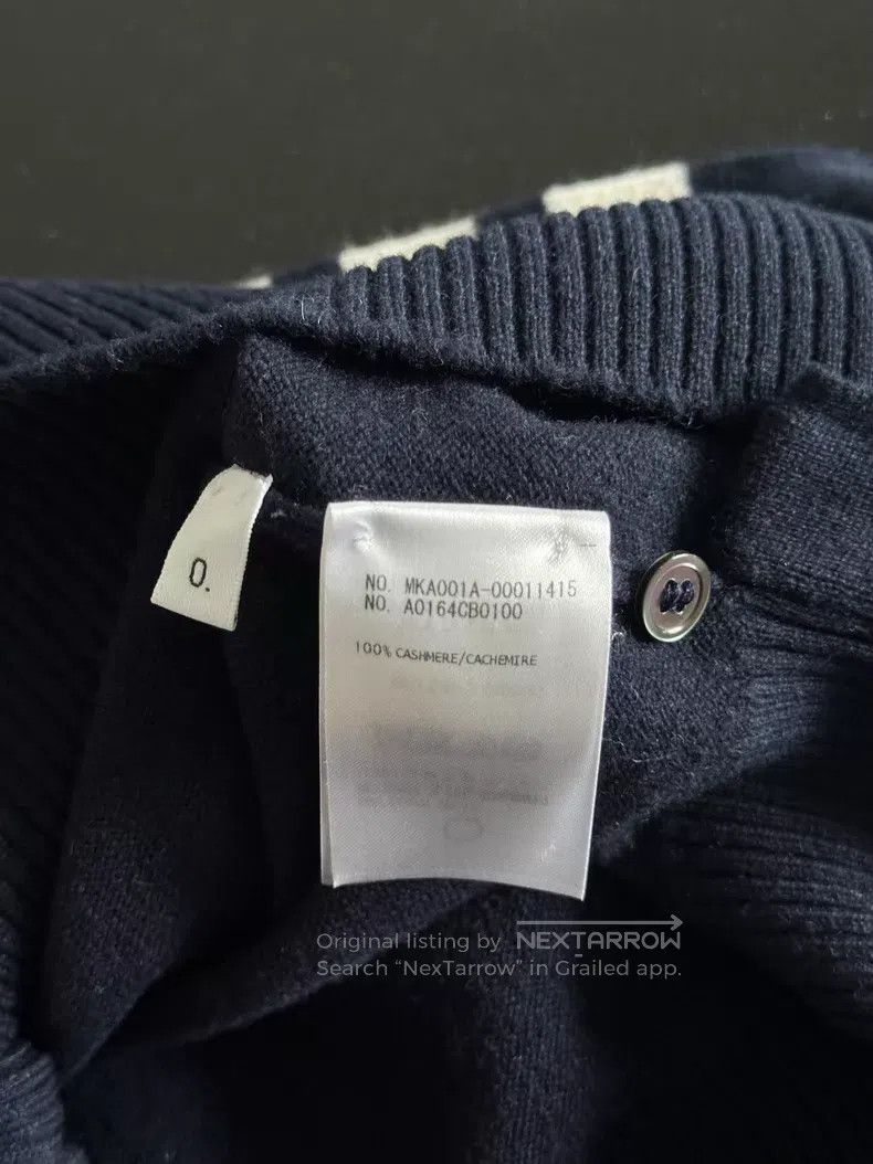 Thom Browne Thom Browne Blue cashmere sweater Size US XS / EU 42 / 0 - 4 Thumbnail