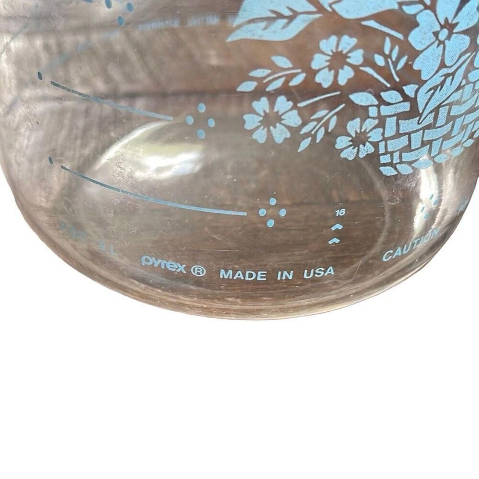 Pyrex Vision 1970s 2 L vintage Pyrex carafe cornflower blue Size ONE SIZE - 5 Thumbnail