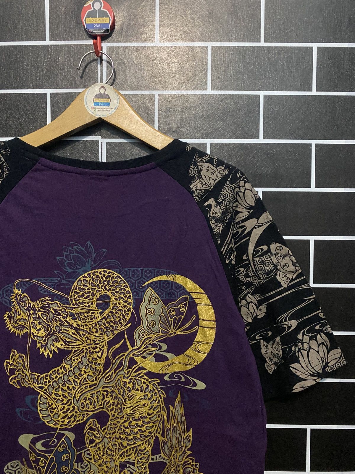 Japanese Brand Vintage DBLD Traditional Design Sukajan Tshirt Size US L / EU 52-54 / 3 - 3 Thumbnail