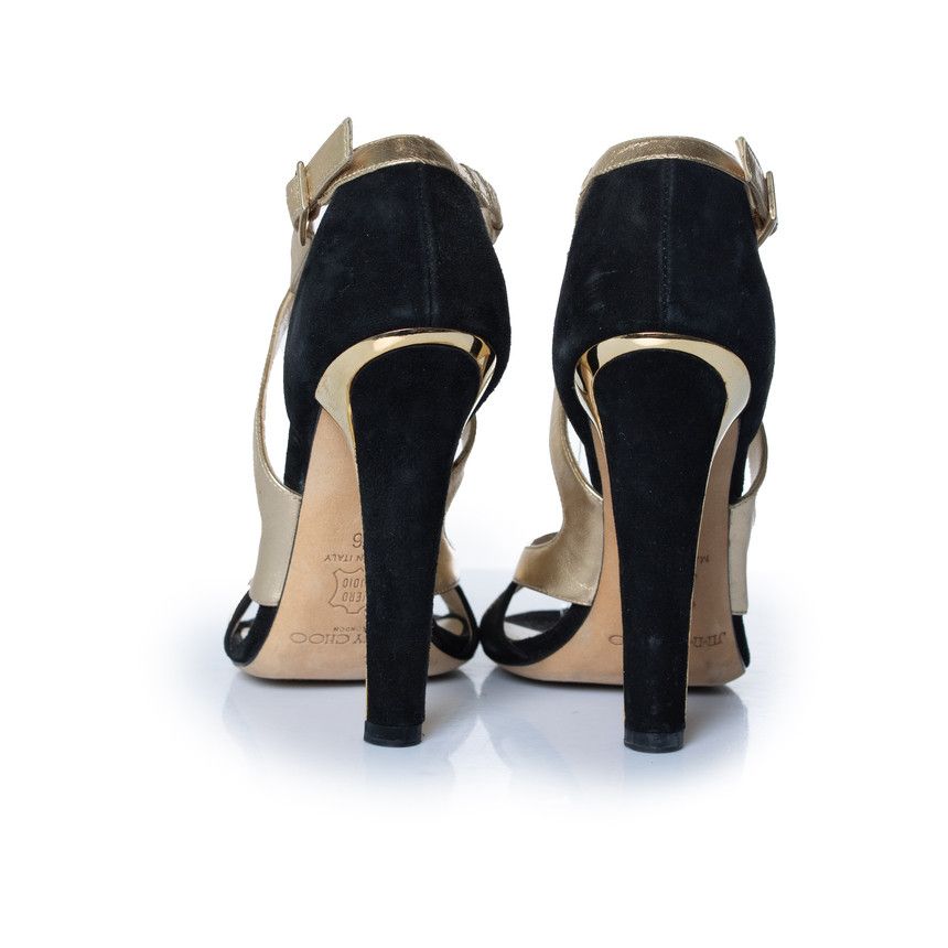 Jimmy Choo Jimmy Choo, suede and leather sandals Size US 6 / IT 36 - 3 Thumbnail