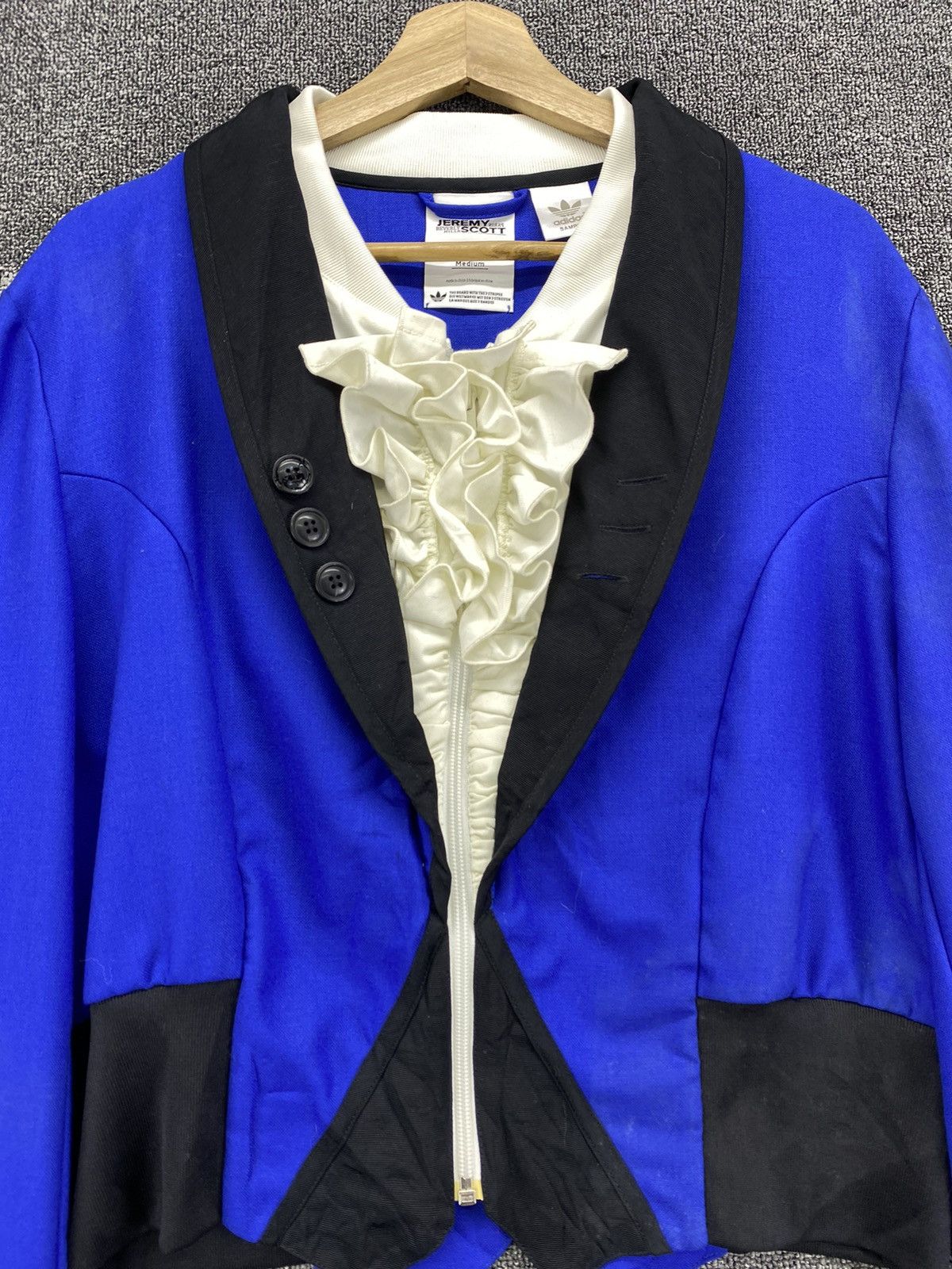 Adidas × Jeremy Scott Vintage Adidas x Jeremy Scott Rare Sample Cardigan Jacket Size M / US 6-8 / IT 42-44 - 5 Thumbnail