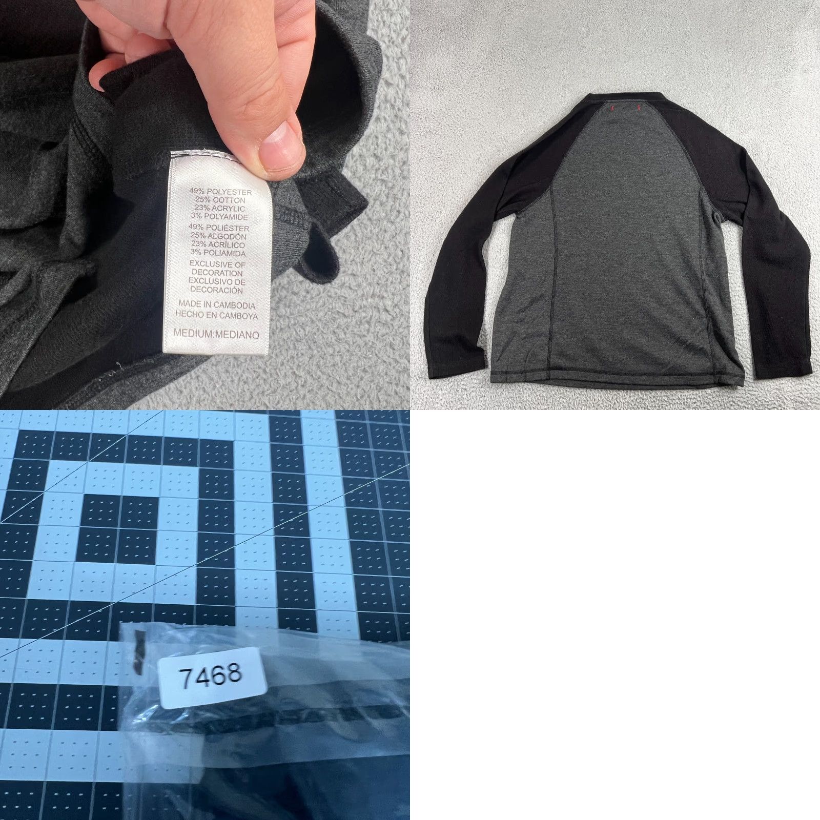 Tommy Bahama Tommy Bahama Shirt Men Long Sleeve Cotton Blend Logo Black M Casual Mens Size US M / EU 48-50 / 2 - 8 Thumbnail