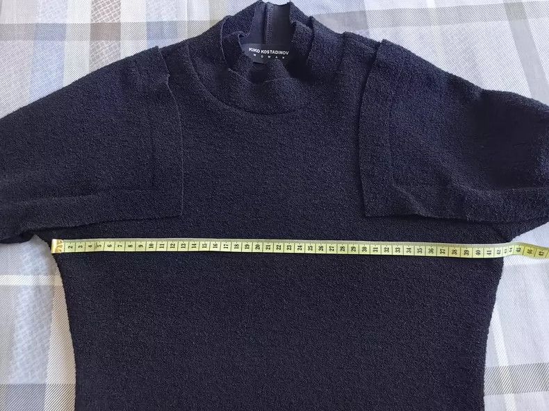 Kiko Kostadinov kiko kostadinovBlack patchwork sweater 2503-Nextarrow Size XXS / US 00 / IT 34 - 7 Thumbnail