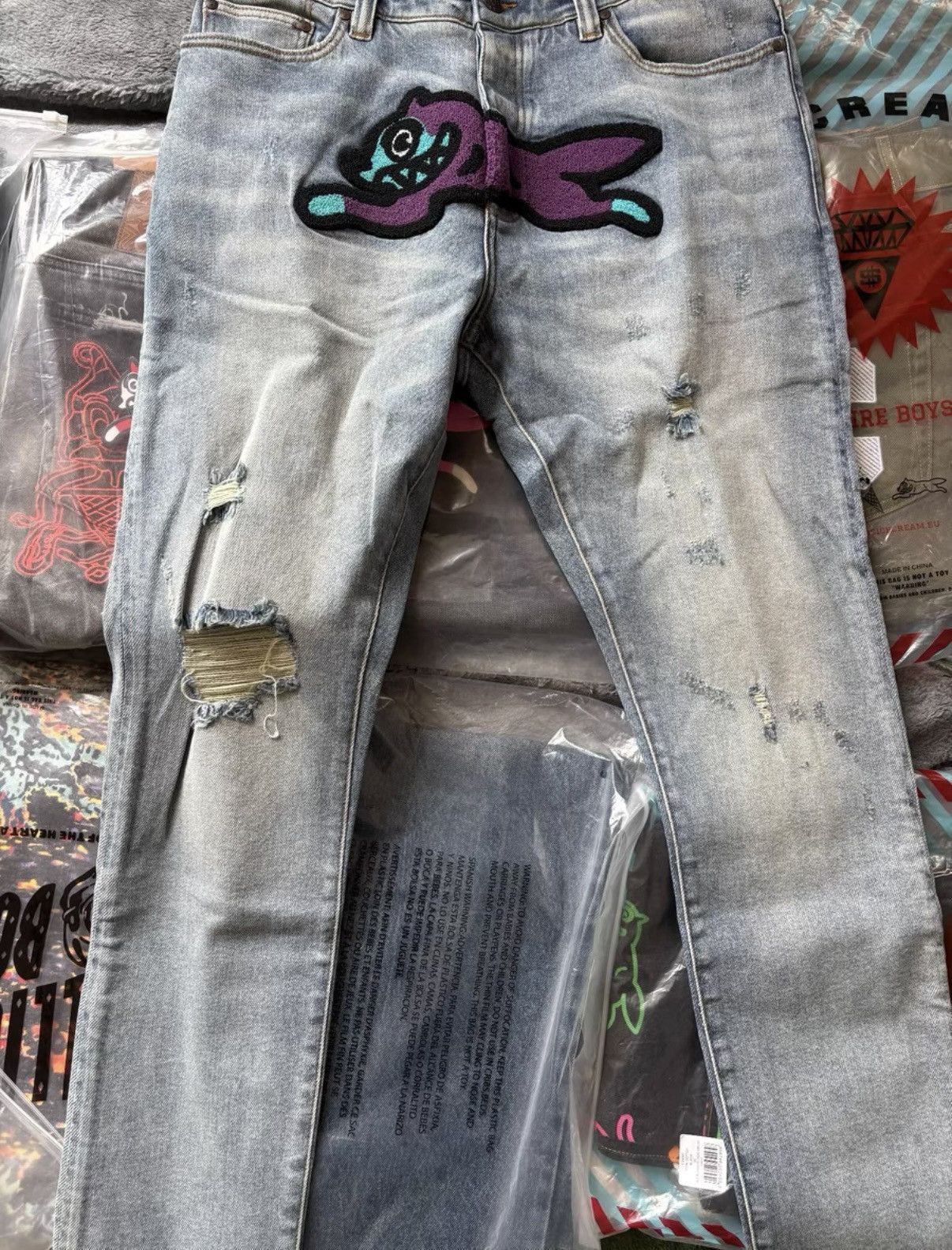 Billionaire Boys Club Billionaire Boys Club BBC Collaboration Jeans Size US 36 / EU 52 - 3 Thumbnail