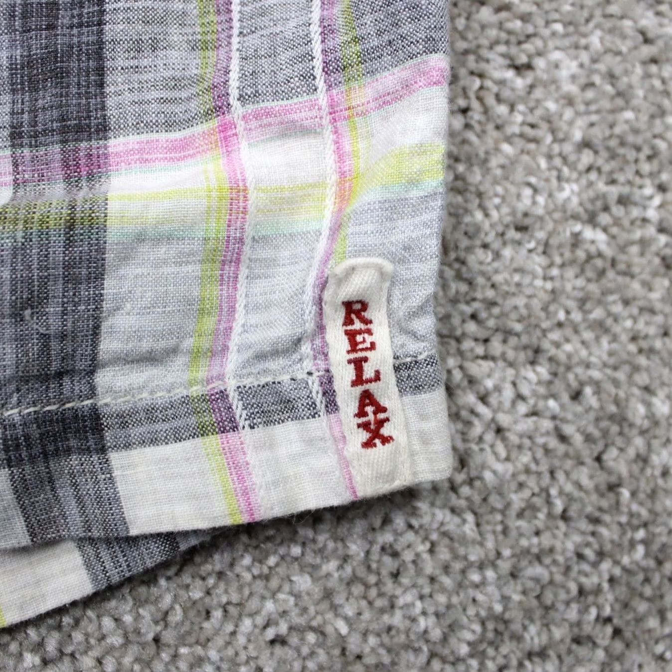Tommy Bahama Tommy Bahama Linen Shorts Men 32 Flat Front Inseam 10" White Gray Pink Yellow Beach Outdoor Casual Business Workwear Size US 32 / EU 48 - 4 Thumbnail