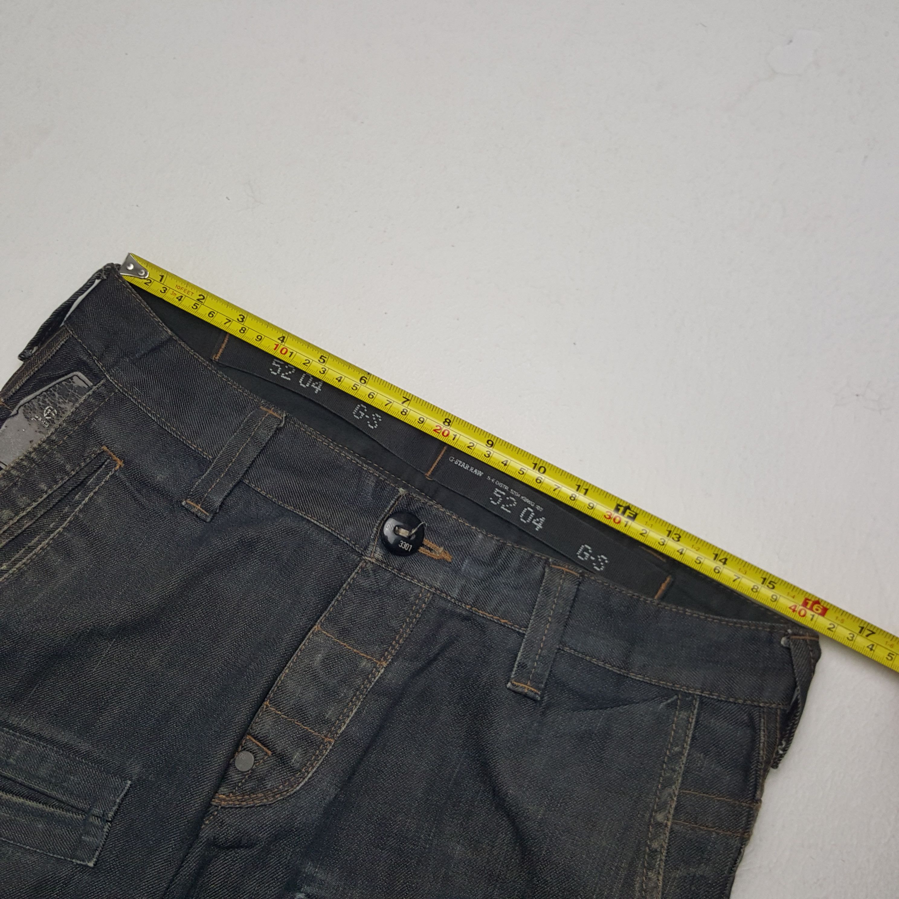 G-Star × Japanese Brand × Vintage Vintage G-Star Streetwear Denim Jeans Size US 32 / EU 48 - 7 Thumbnail