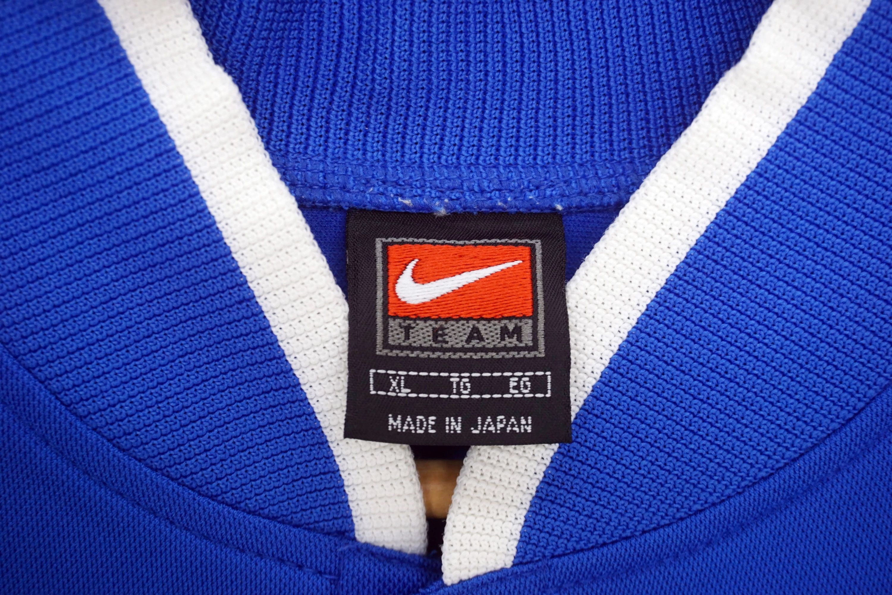 Nike Vintage Nike Team Snap Front Baseball Jacket Made in Japan Size US XL / EU 56 / 4 - 7 Thumbnail