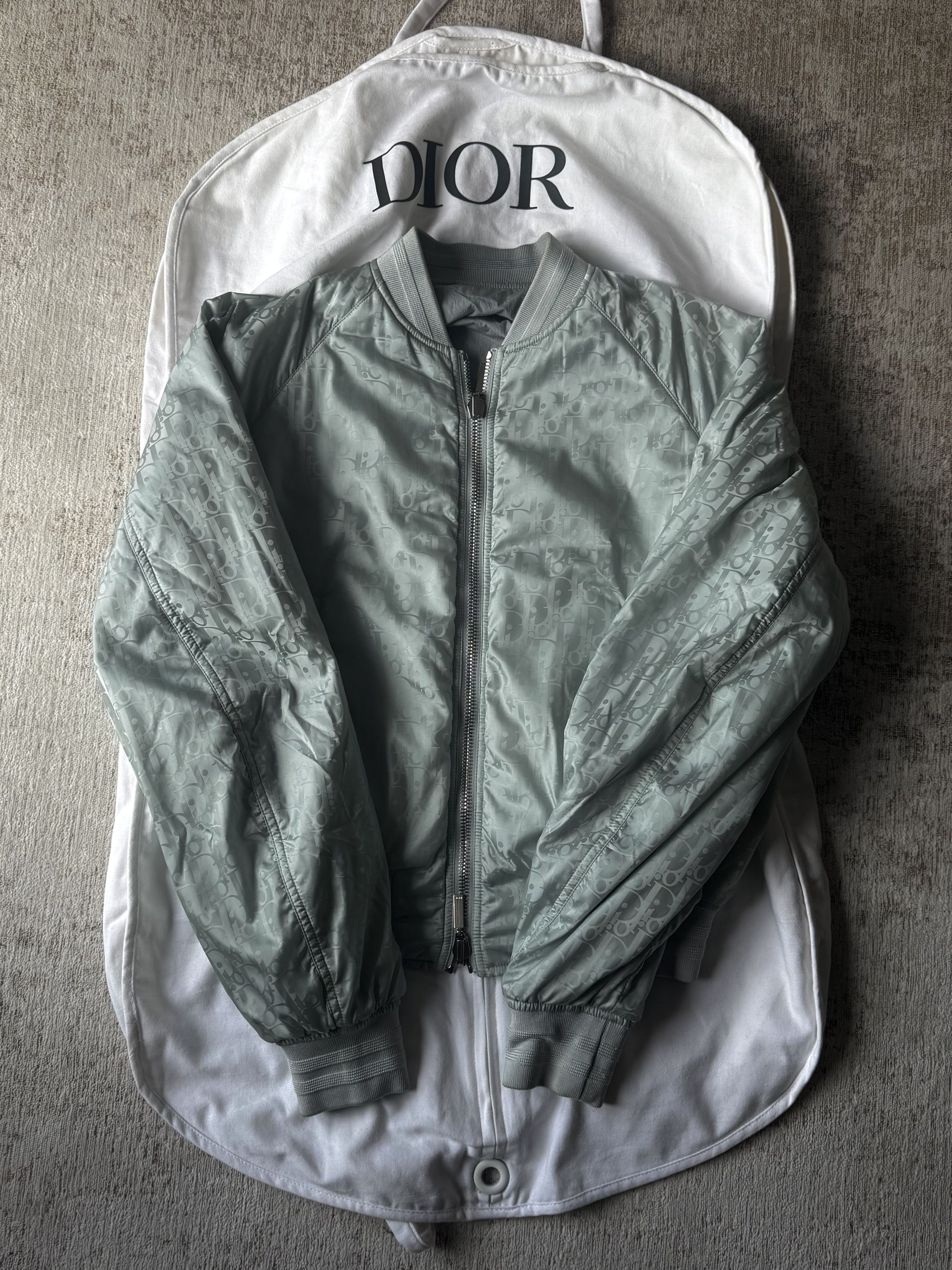 Dior dior oblique Bomber mint Jacket | Size S | perfect cond Size US S / EU 44-46 / 1 - 5 Thumbnail