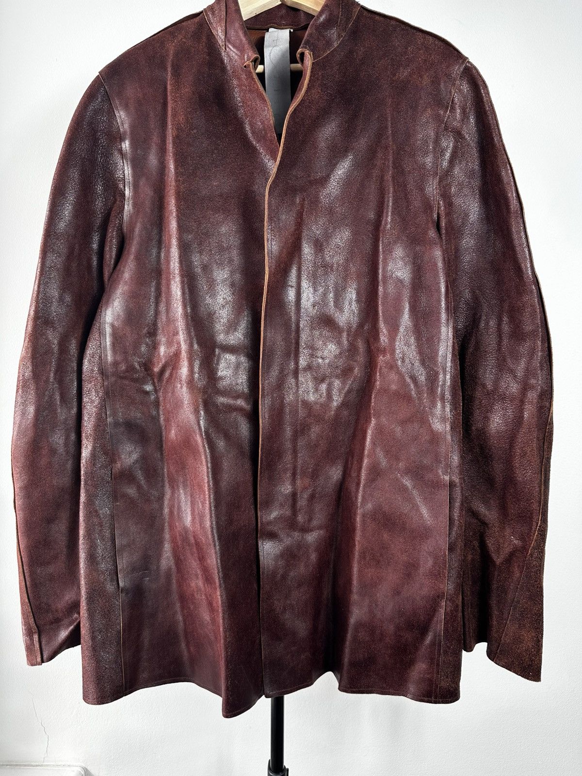 Carpe Diem Carpe Diem L’Maltieri LUG01 Leather Jacket - 2000s Archive Size US L / EU 52-54 / 3 - 3 Thumbnail