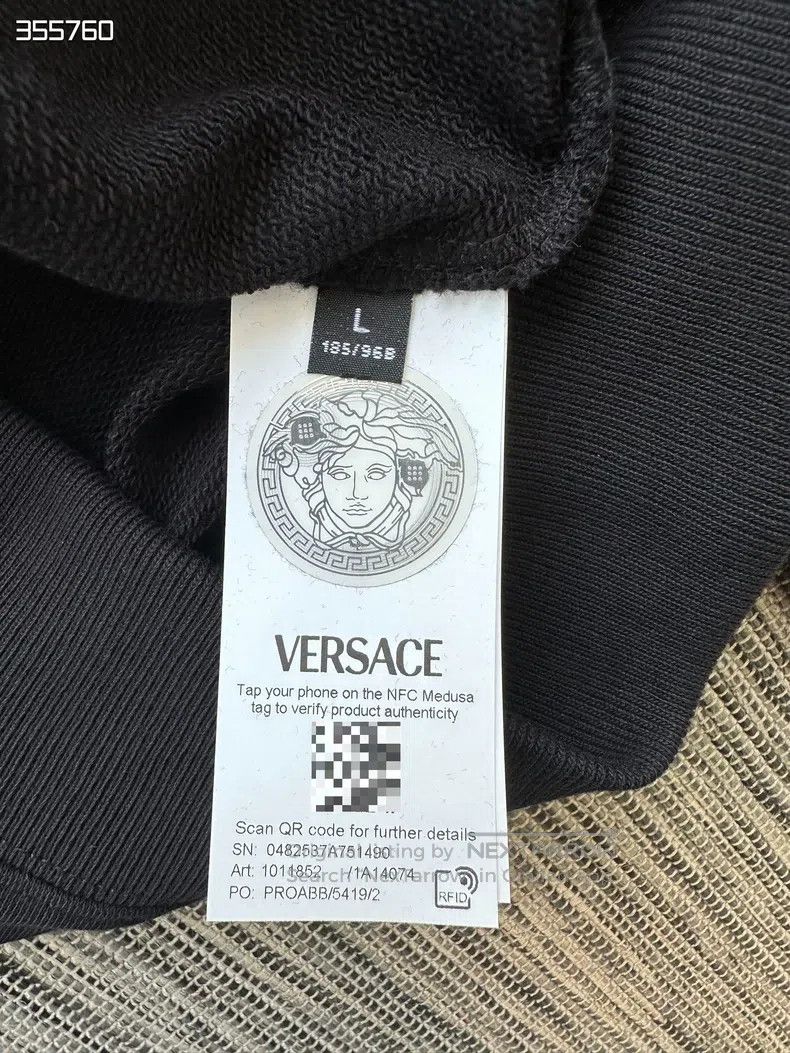 Versace Versace Black sweatshirt Size US L / EU 52-54 / 3 - 5 Thumbnail