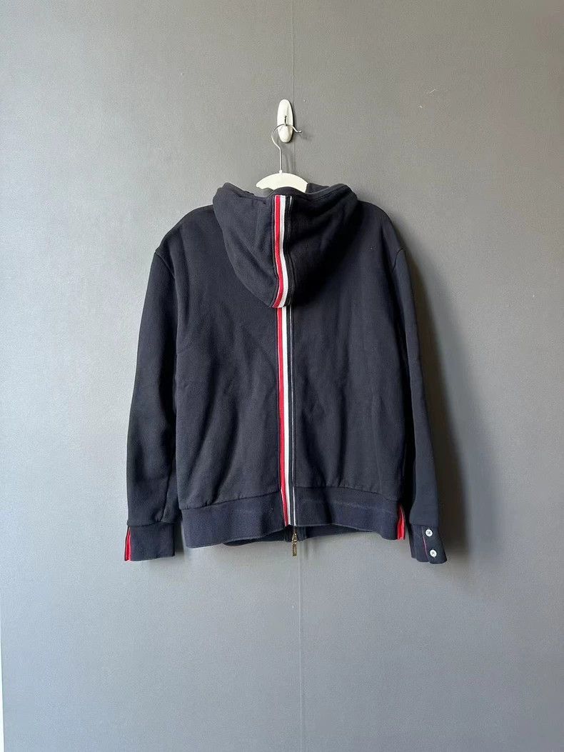 Thom Browne Thom Browne Colored zipper hoodie on the back 2503-Nextarro Size US M / EU 48-50 / 2 - 2 Thumbnail