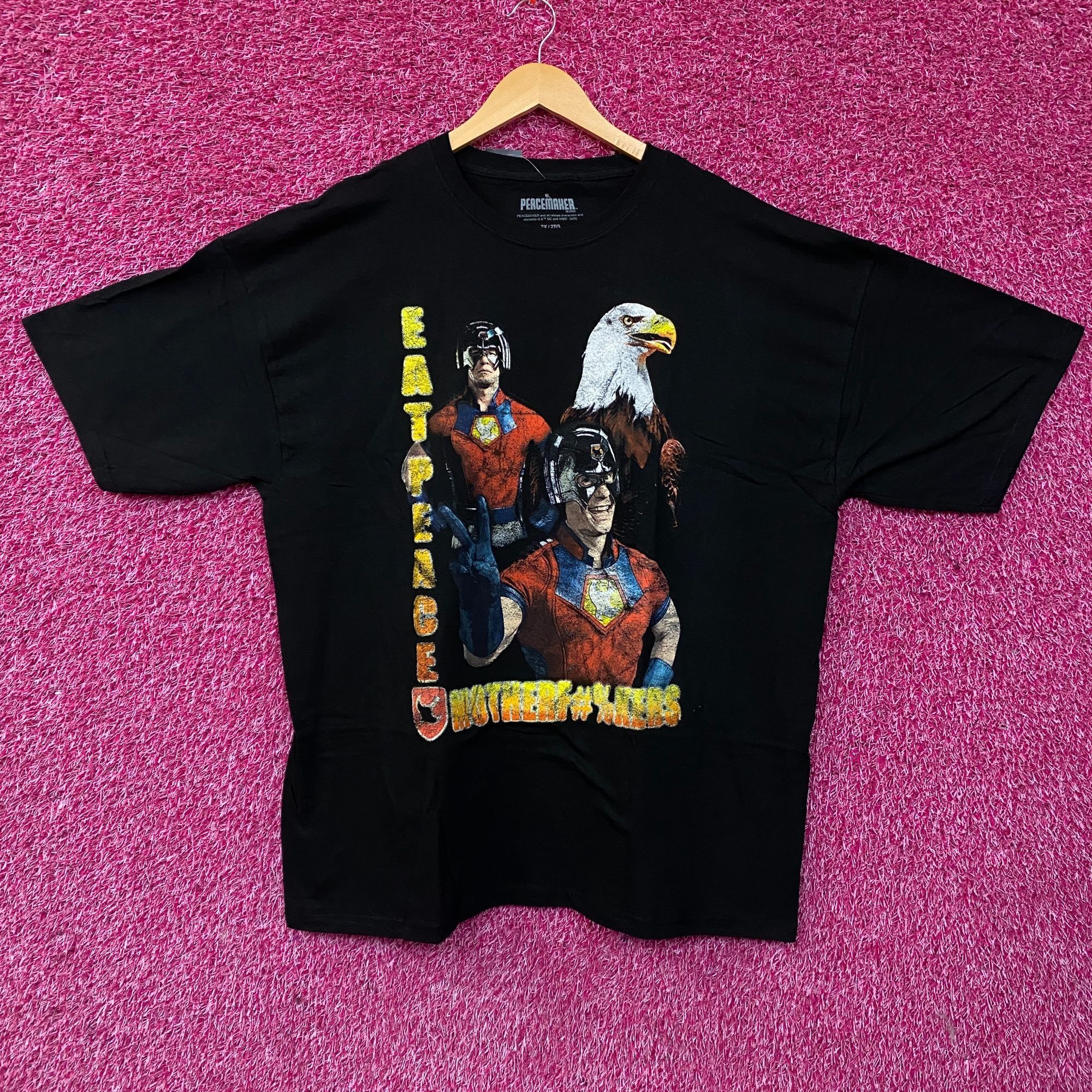 DC Comics DC Comics Peacemaker "Peace At Any Cost" Graphic T-Shirt 2XL Size US XXL / EU 58 / 5 - 1 Thumbnail