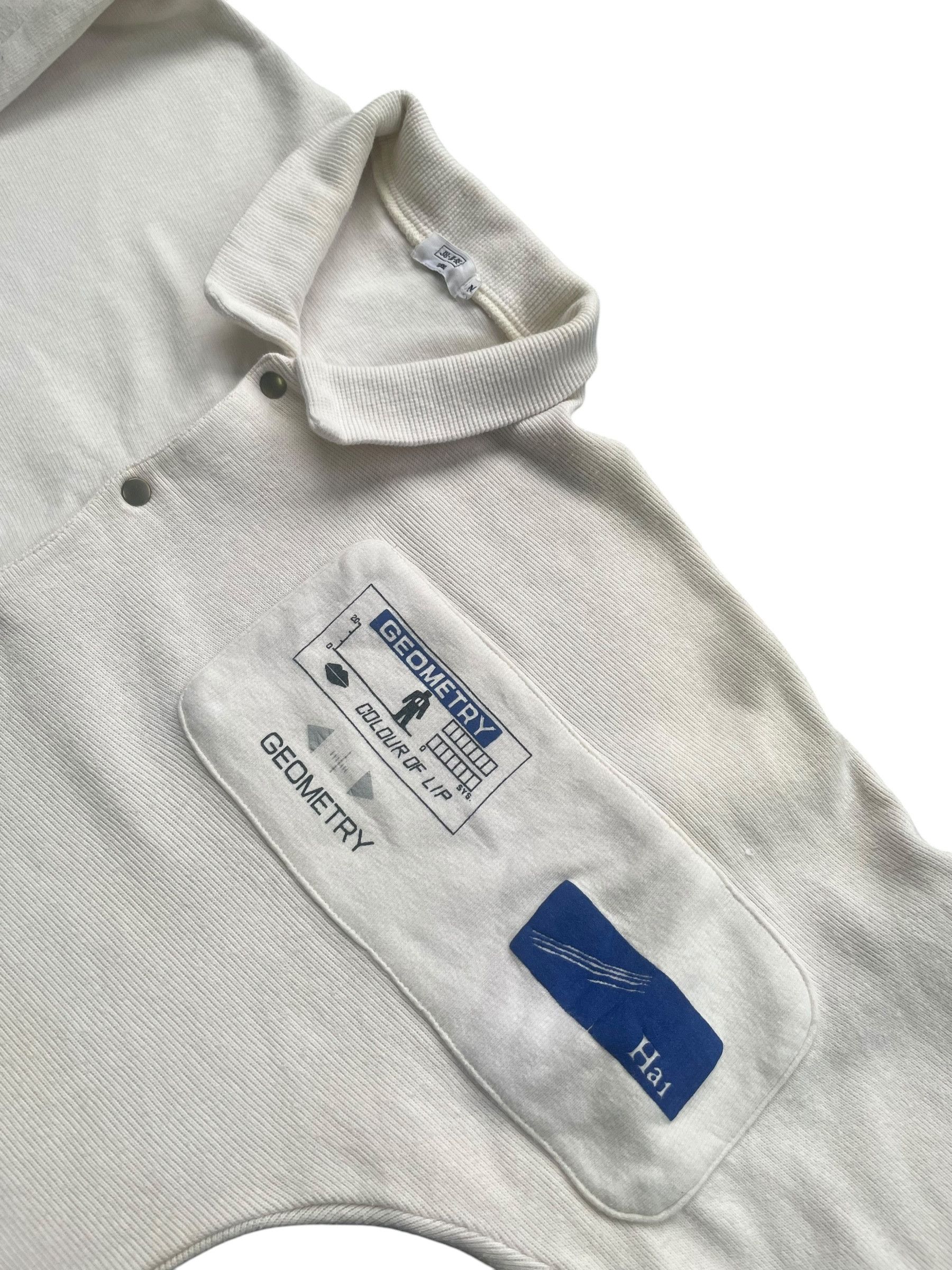 Japanese Brand Vintage Ju Ju Be Homme Geometry Crewneck Size US M / EU 48-50 / 2 - 4 Thumbnail