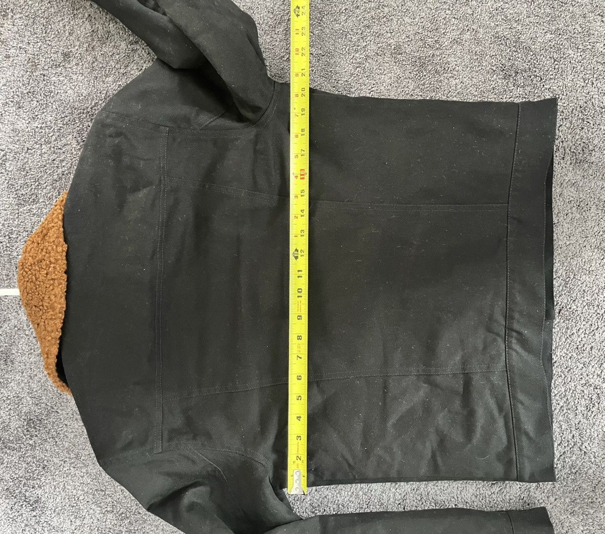7 For All Mankind 7 for all mankind, black denim sherpa collar Size US S / EU 44-46 / 1 - 8 Thumbnail