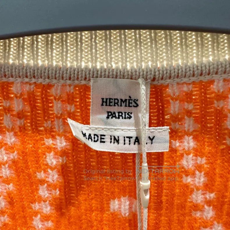 Hermes Hermes All-over Polka Dot Cashmere Cardigan Size XS / US 0-2 / IT 36-38 - 3 Thumbnail