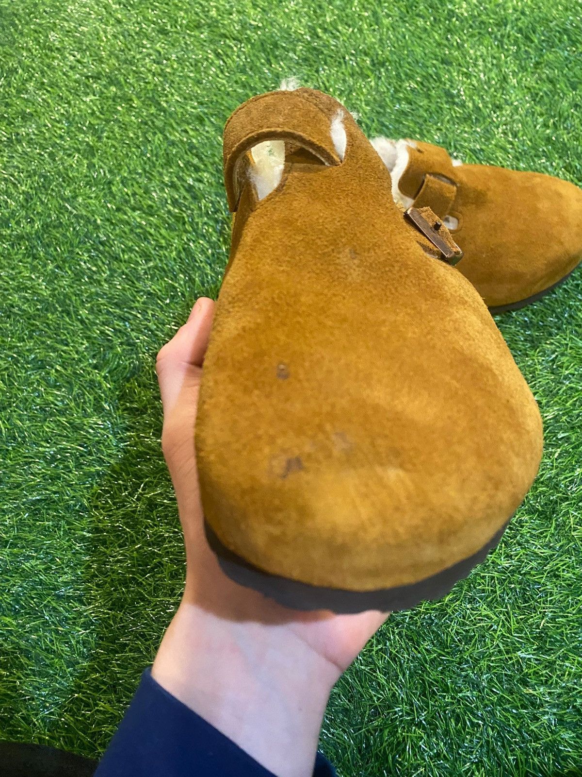 Birkenstock Birkenstock suede boston clogs leather mink shoes size 44 Size US 11 / EU 44 - 9 Thumbnail