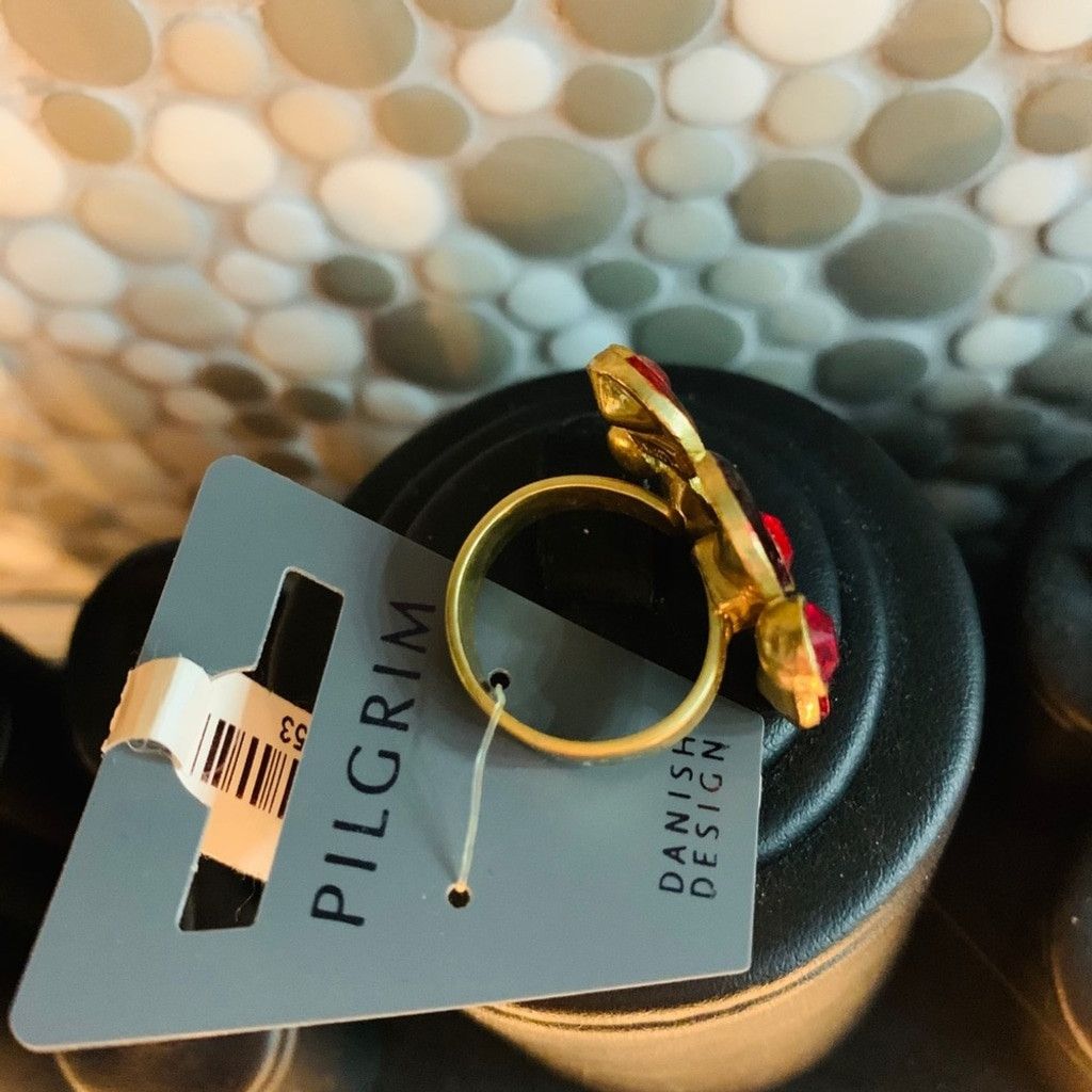 Other Pilgrim BN gold with red Ring size 6 Size ONE SIZE - 3 Thumbnail