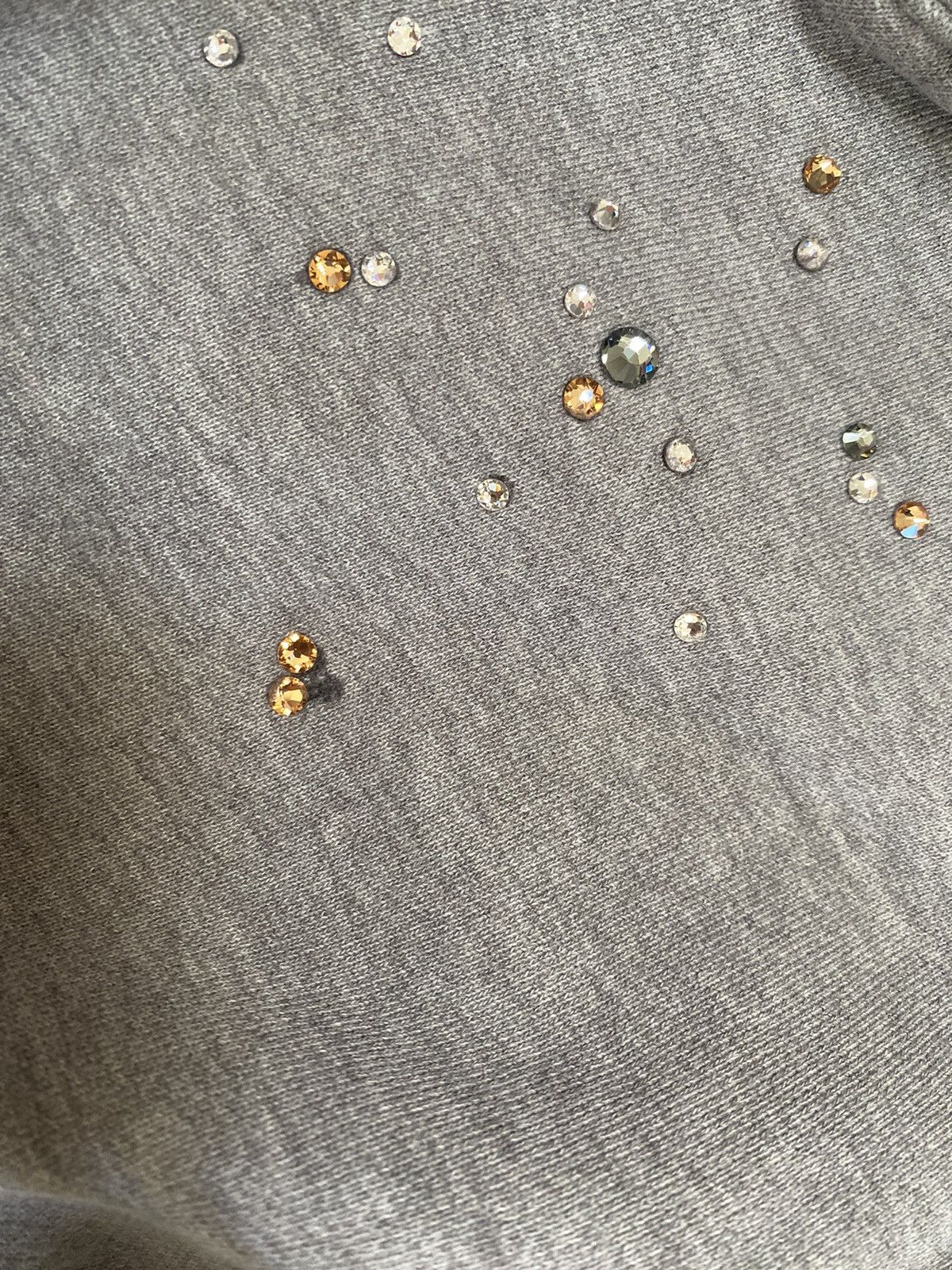 Acne Studios Acne Studios Grey Embellished Sweatshirt (Size M) Size M / US 6-8 / IT 42-44 - 6 Thumbnail