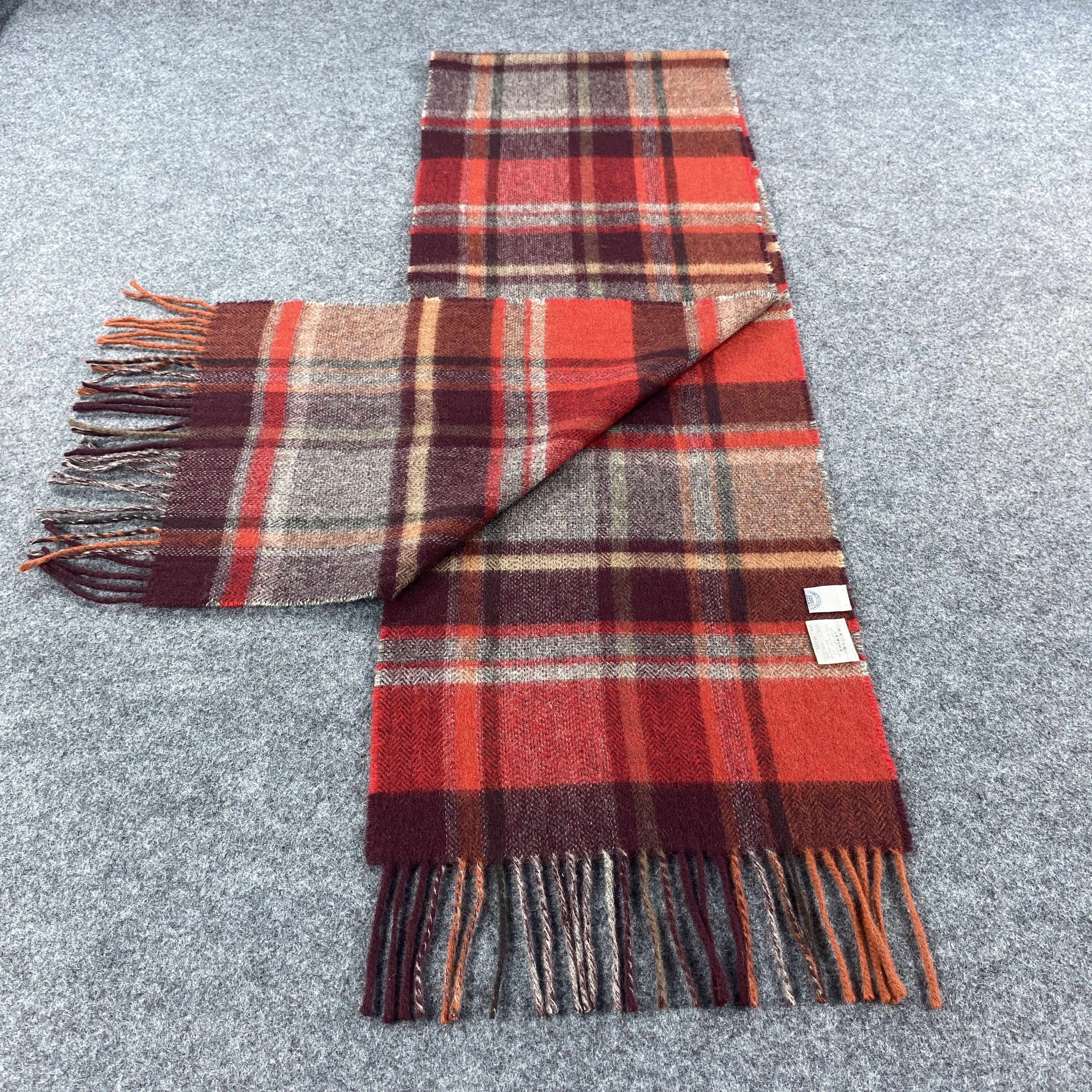 J. Press × Vintage J. Press Scarf # Muffler # Neckwear # D484 Size ONE SIZE - 6 Thumbnail