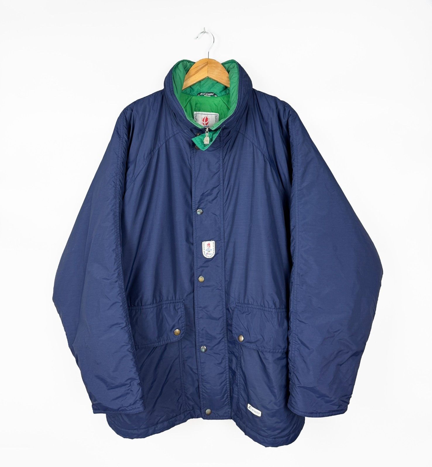 K-Way Vintage K-WAY Albertville 1992 Olympic Games Jacket Size US L / EU 52-54 / 3 - 1 Thumbnail
