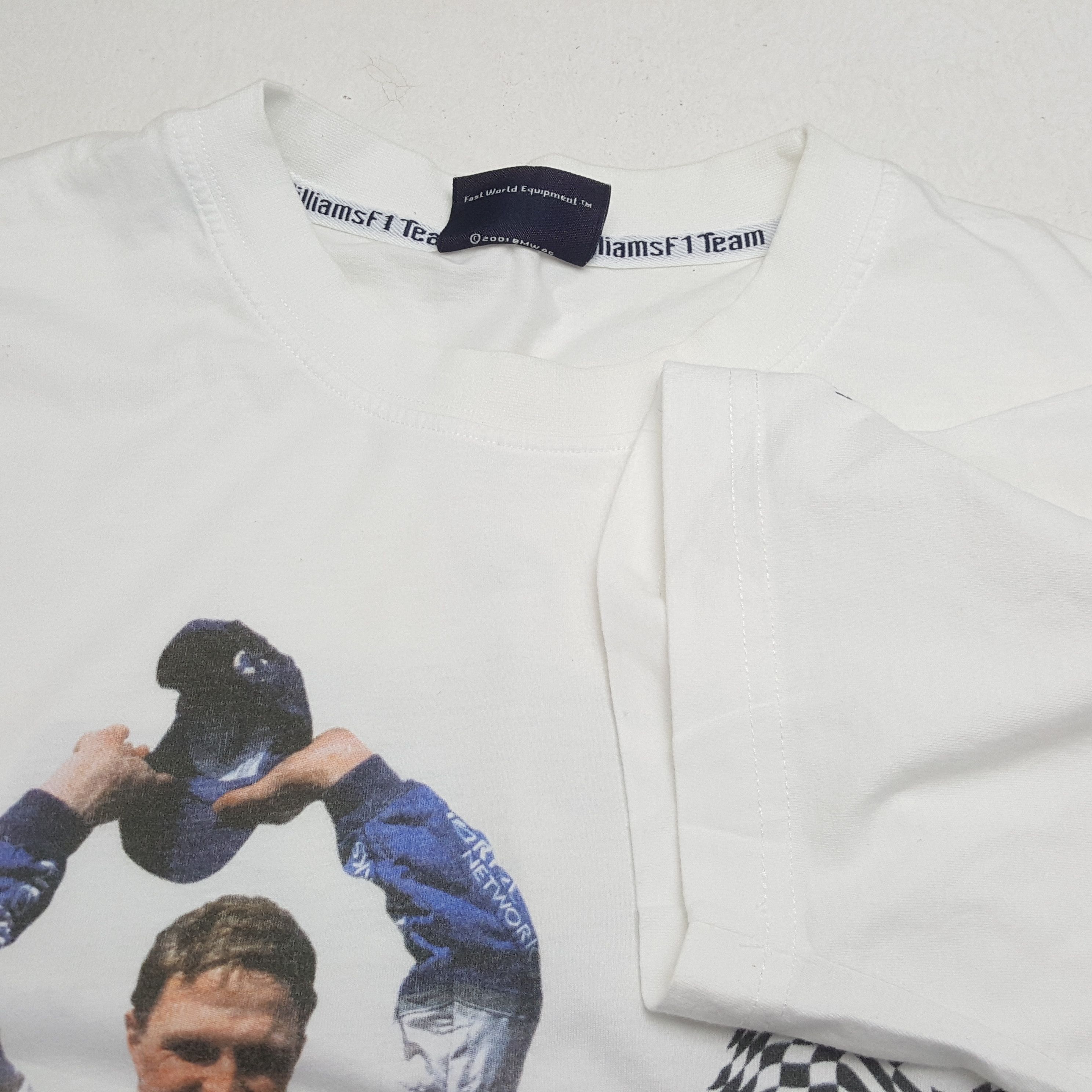 BMW × Vintage BMW WILLIAMS F1 Tshirt Formula One Racing Car Size US M / EU 48-50 / 2 - 8 Thumbnail