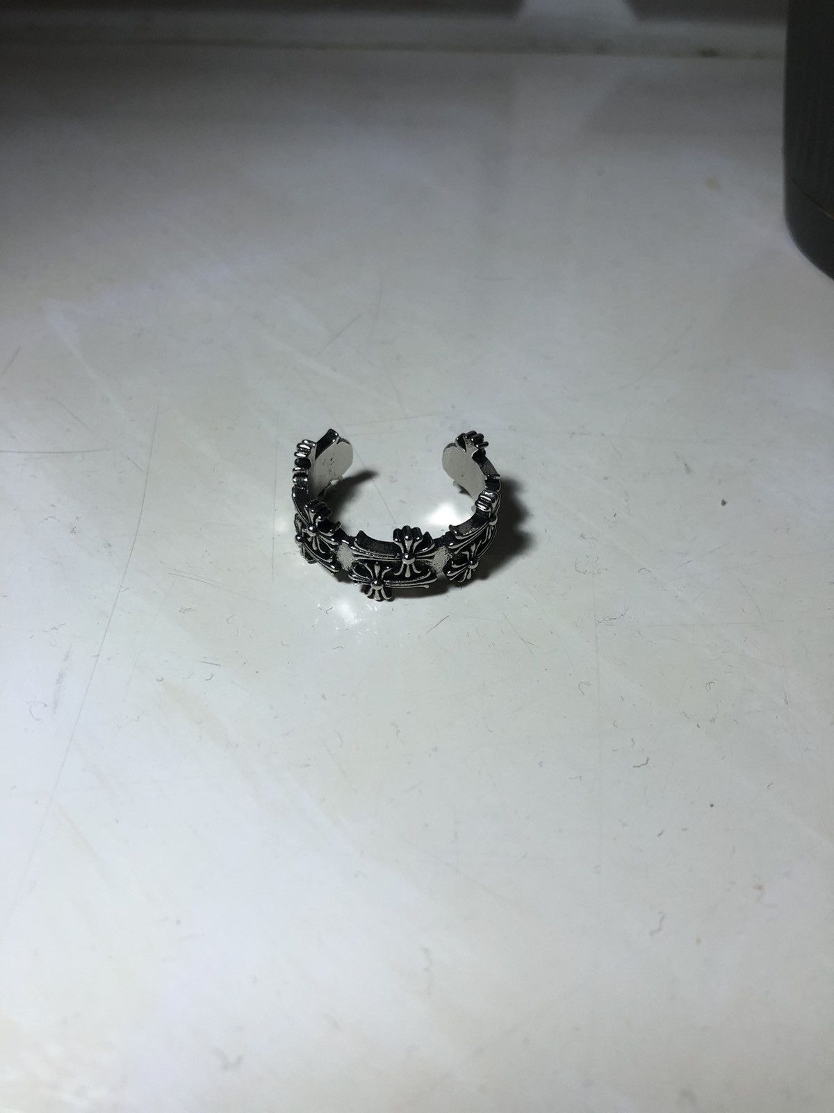 Designer × Jewelry alternative Gothic punk seal ring signet Size ONE SIZE - 4 Thumbnail