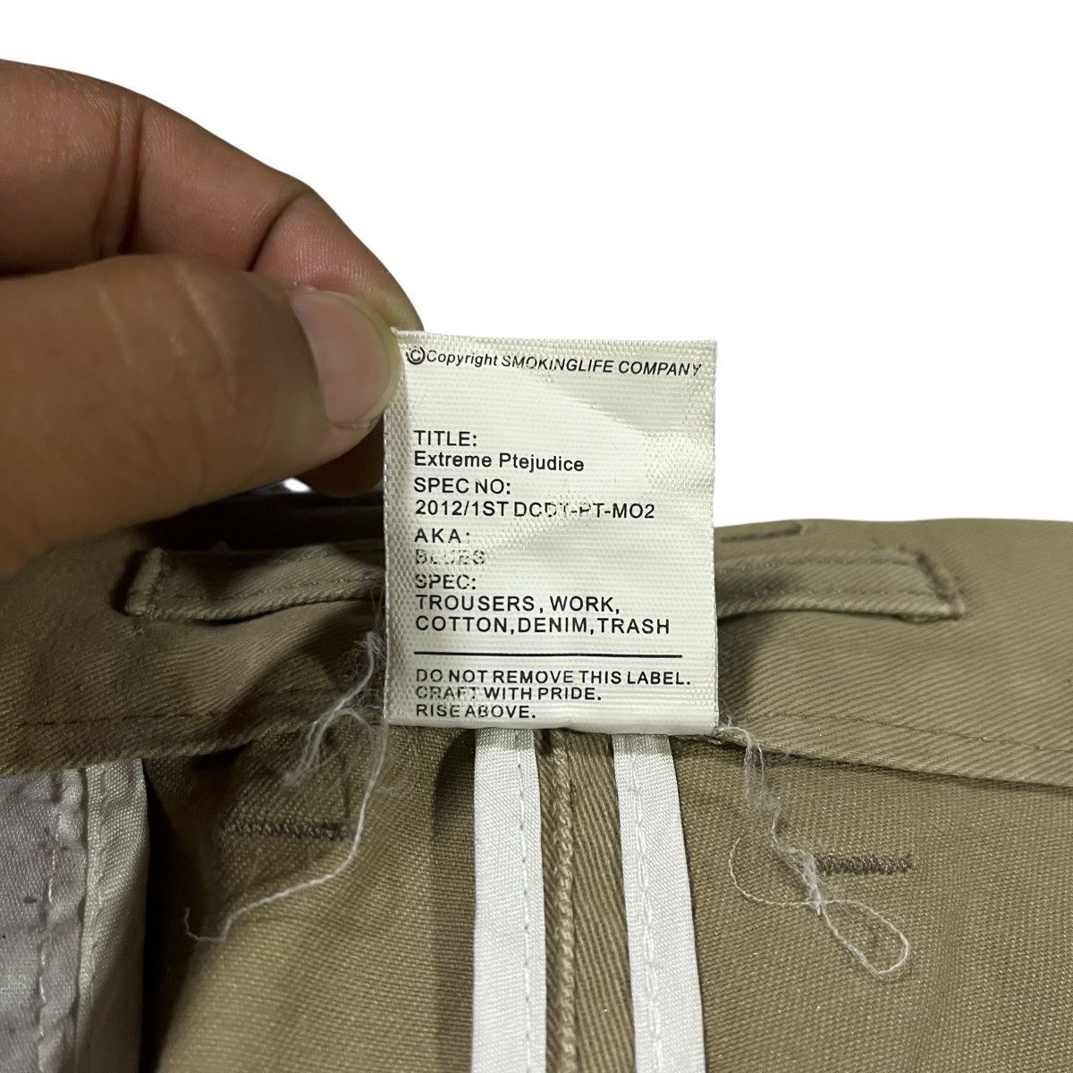 Neighborhood NHIZ Izzue Plus Neighborhood Embroidery Chino Pants Size US 36 / EU 52 - 7 Thumbnail