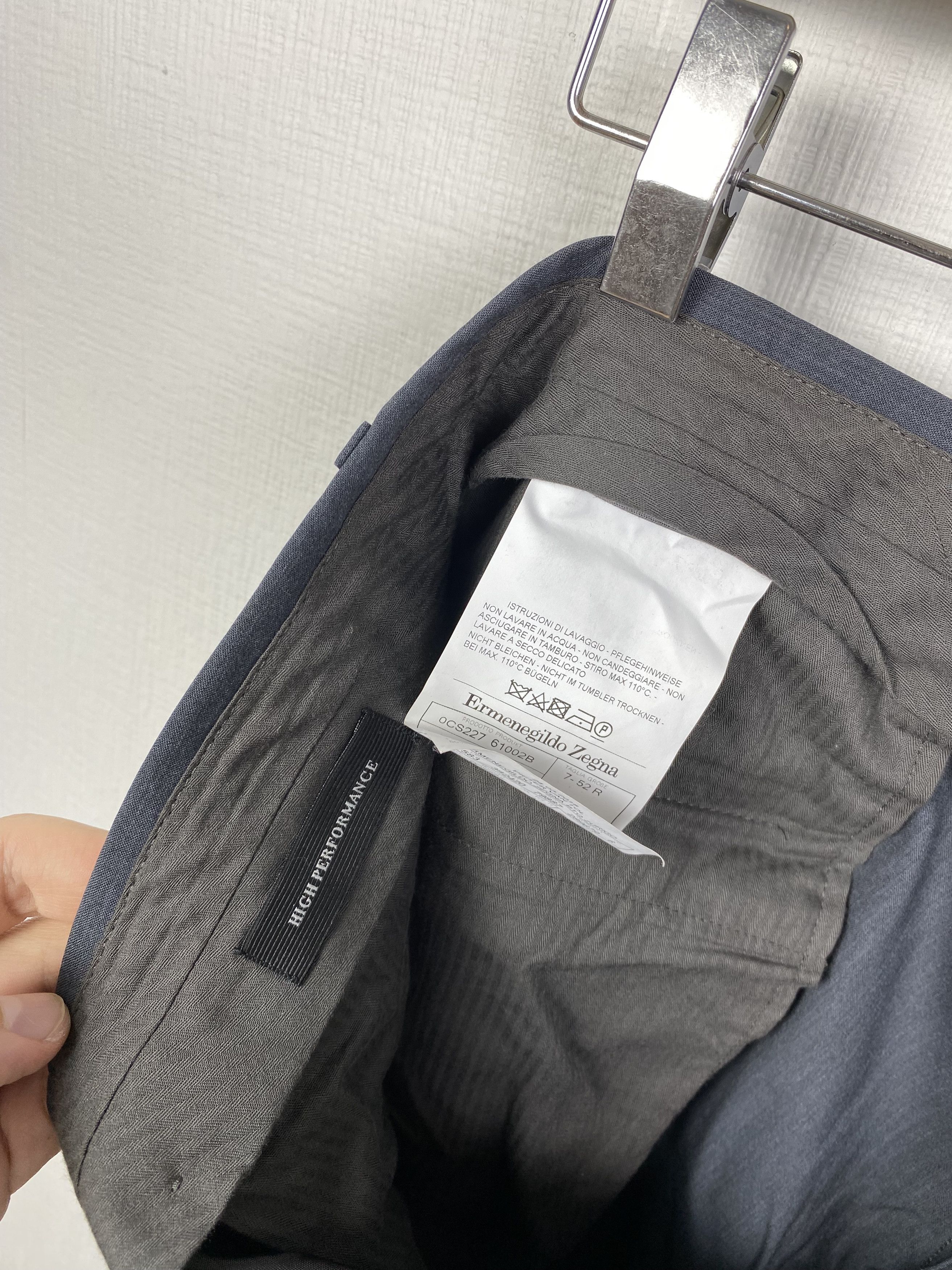 Ermenegildo Zegna Ermenegildo Zegna Wool Men Dress Pants size 52 Size US 36 / EU 52 - 7 Thumbnail