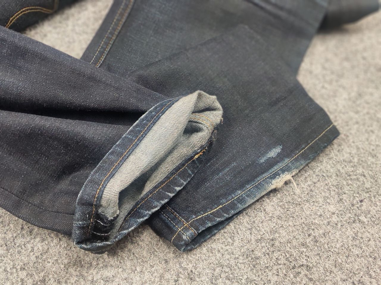 Levi's Vintage Levis Dark Waxed Denim Jeans if six was nine style Size US 32 / EU 48 - 16 Thumbnail