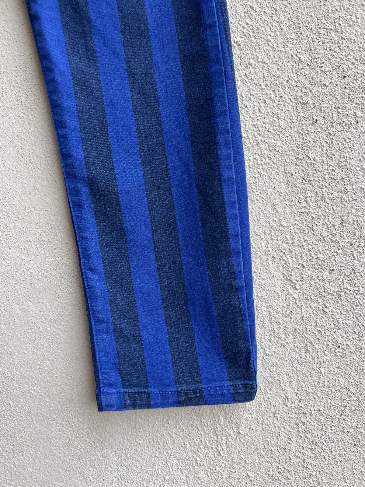 Vintage CANDY STRIPPER Japan Fade Border Striped Pant Size US 31 - 12 Thumbnail