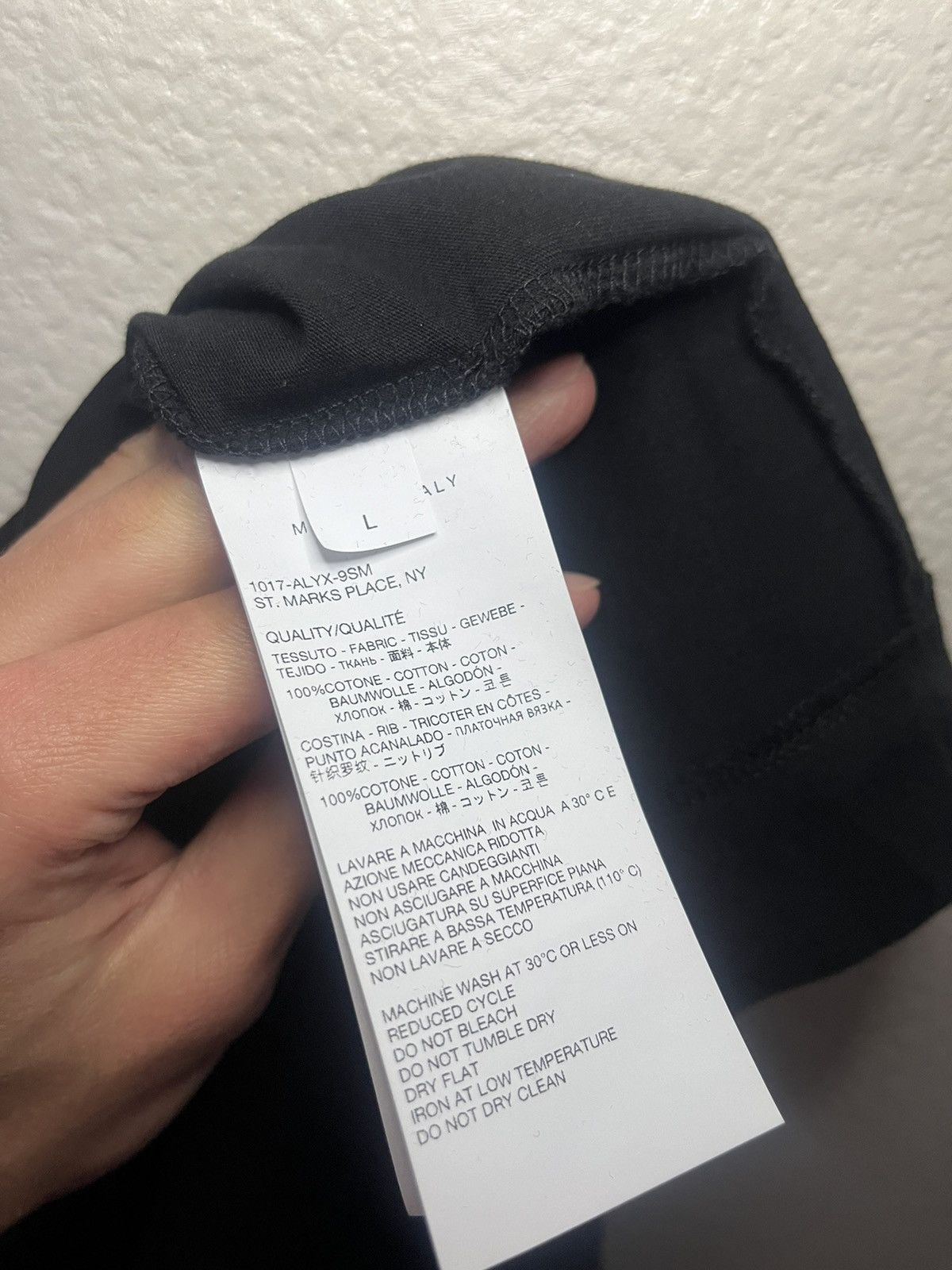 1017 ALYX 9SM 1017 Alyx x Destroy Lonely Long Sleeve Size US L / EU 52-54 / 3 - 4 Thumbnail