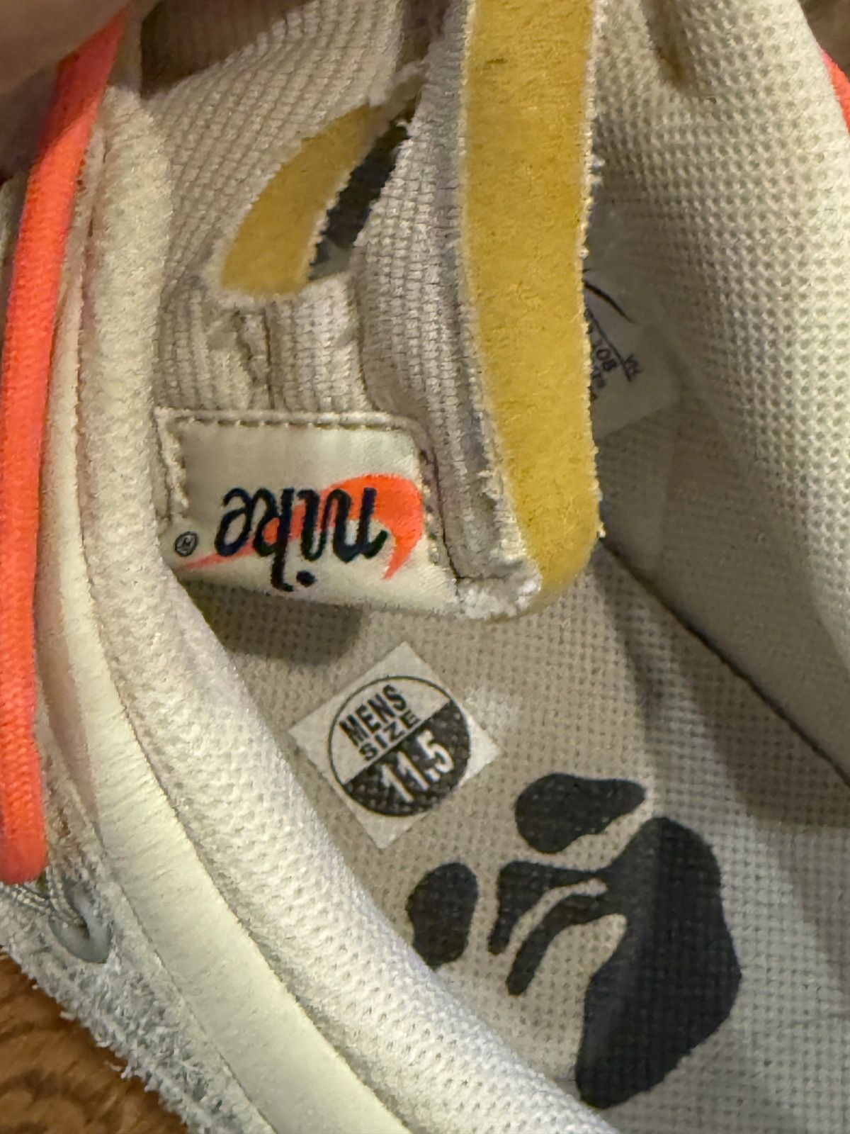 Nike × Off-White Nike Off-White Dunks Lot 11 size 11.5 Size US 11.5 / EU 44-45 - 12 Thumbnail
