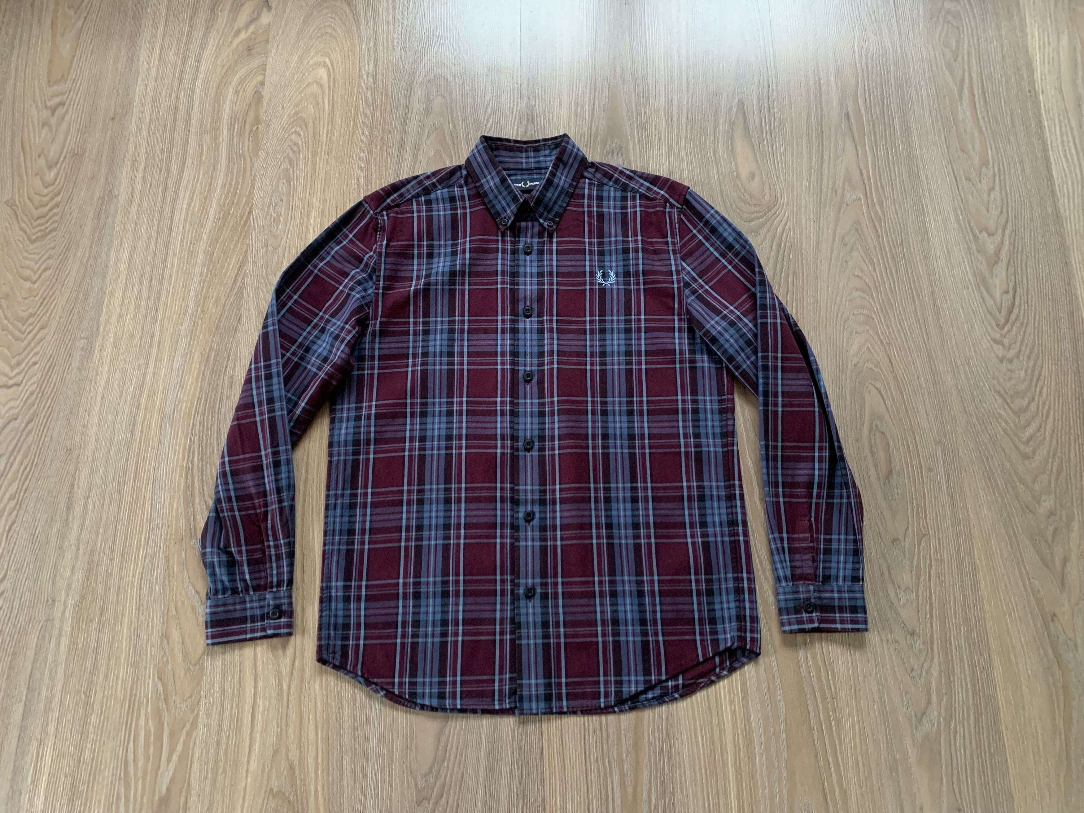 Fred Perry Fred Perry Cotton Winter Tartan Long Sleeve Shirt Size US M / EU 48-50 / 2 - 1 Thumbnail
