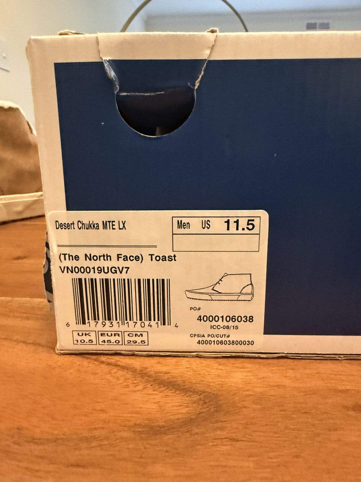 The North Face × Vans Vans X The North Face Chukka MTE High Top Sneakers Size US 11.5 / EU 44-45 - 13 Thumbnail