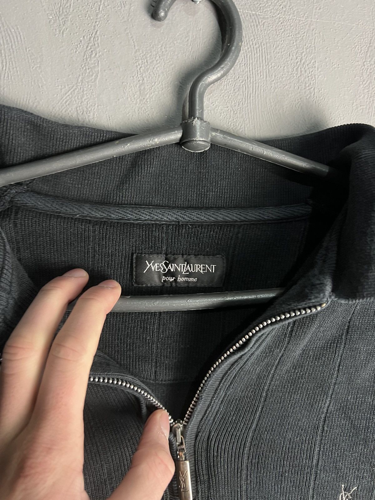 Yves Saint Laurent YSL zip sweater Size US XL / EU 56 / 4 - 3 Thumbnail