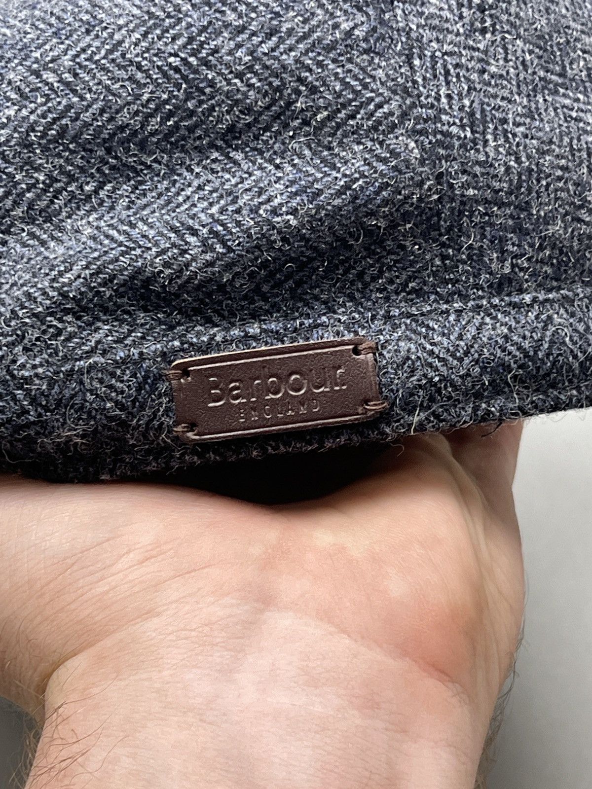 Barbour Barbour Wool Flat Cap Hat (Y0477) Size ONE SIZE - 4 Thumbnail