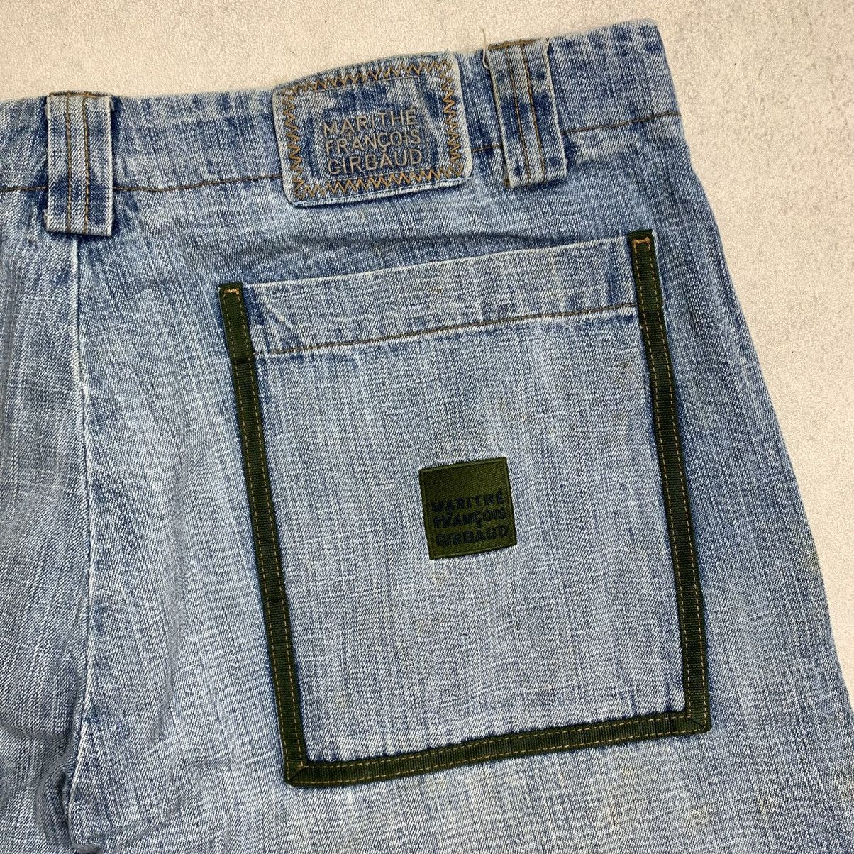 Marithe + Francois Girbaud Girbaud Baggy Jorts Denim Short Pants Multi Pocket Size US 38 / EU 54 - 9 Thumbnail