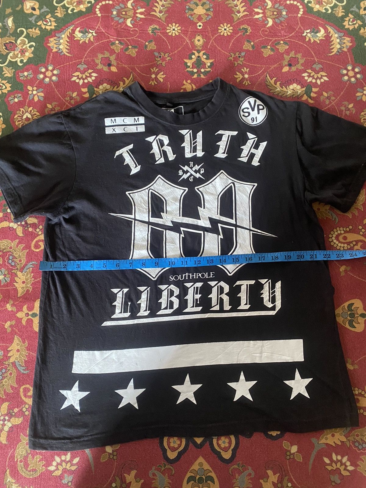 Ecko Unltd. Vintage Southpole Mcmxci TRUTH LIBERTY Shirt Size US L / EU 52-54 / 3 - 8 Thumbnail