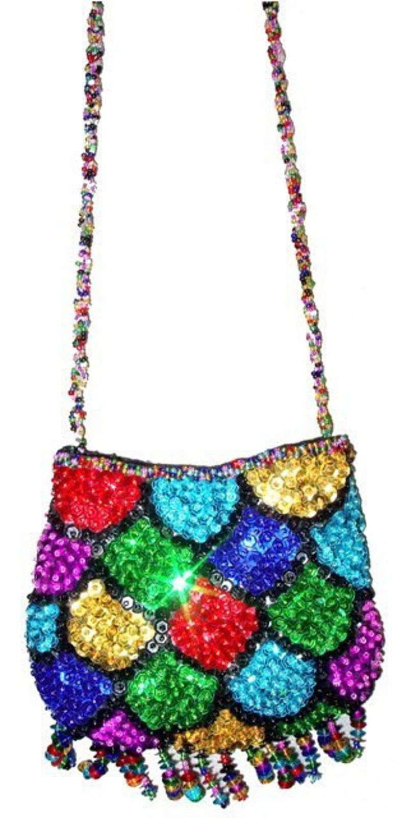 Designer Sequin Coin Purse MOSAIC SHELL Size ONE SIZE - 1 Preview