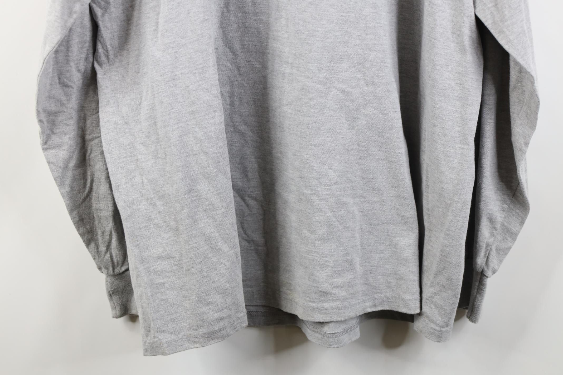 Vintage Vintage 90s Y2K Wisconsin Tank Long Sleeve T-Shirt Gray Size US XXL / EU 58 / 5 - 12 Thumbnail