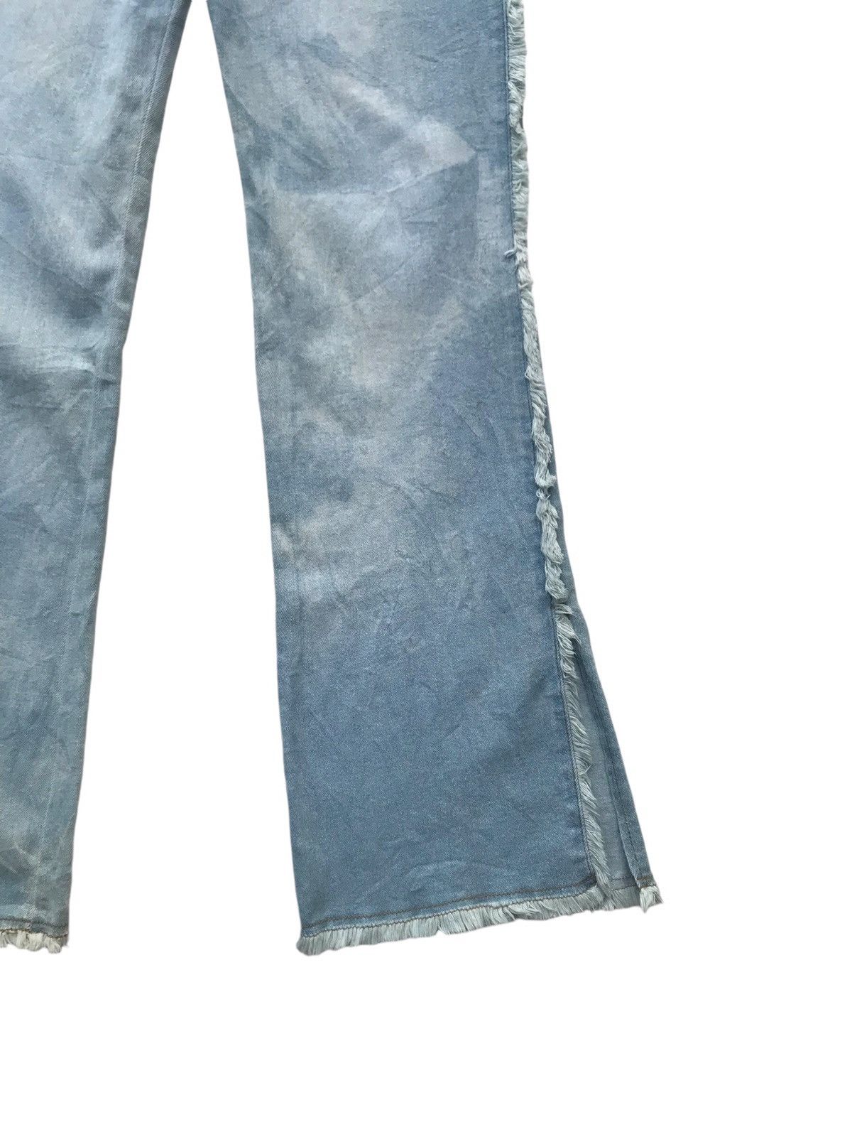 Jean Otto Collection Women Flared Bootcut Distressed Denim Size 31" - 6 Thumbnail