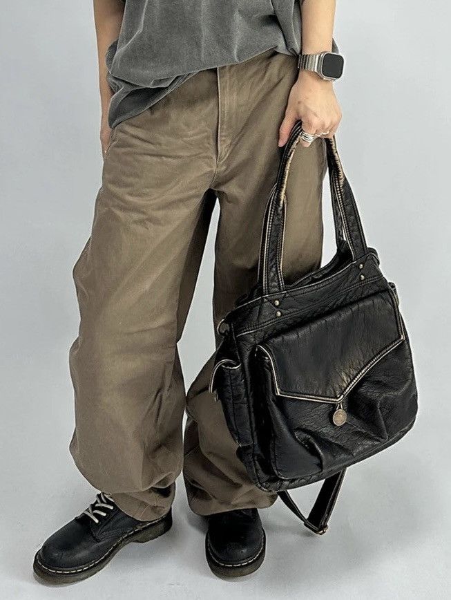 Vintage Multi-function Soft PU Leather Crossbody Bag Size ONE SIZE - 3 Thumbnail