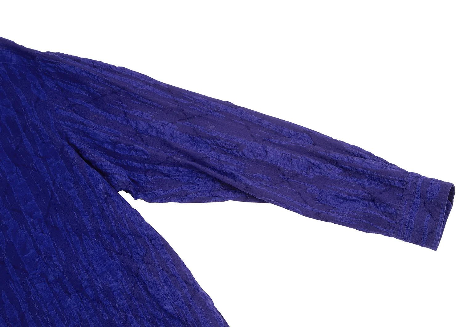 Issey Miyake Random Ripple Stripe Shirt in Blue 4 Size US XL / EU 56 / 4 - 5 Thumbnail