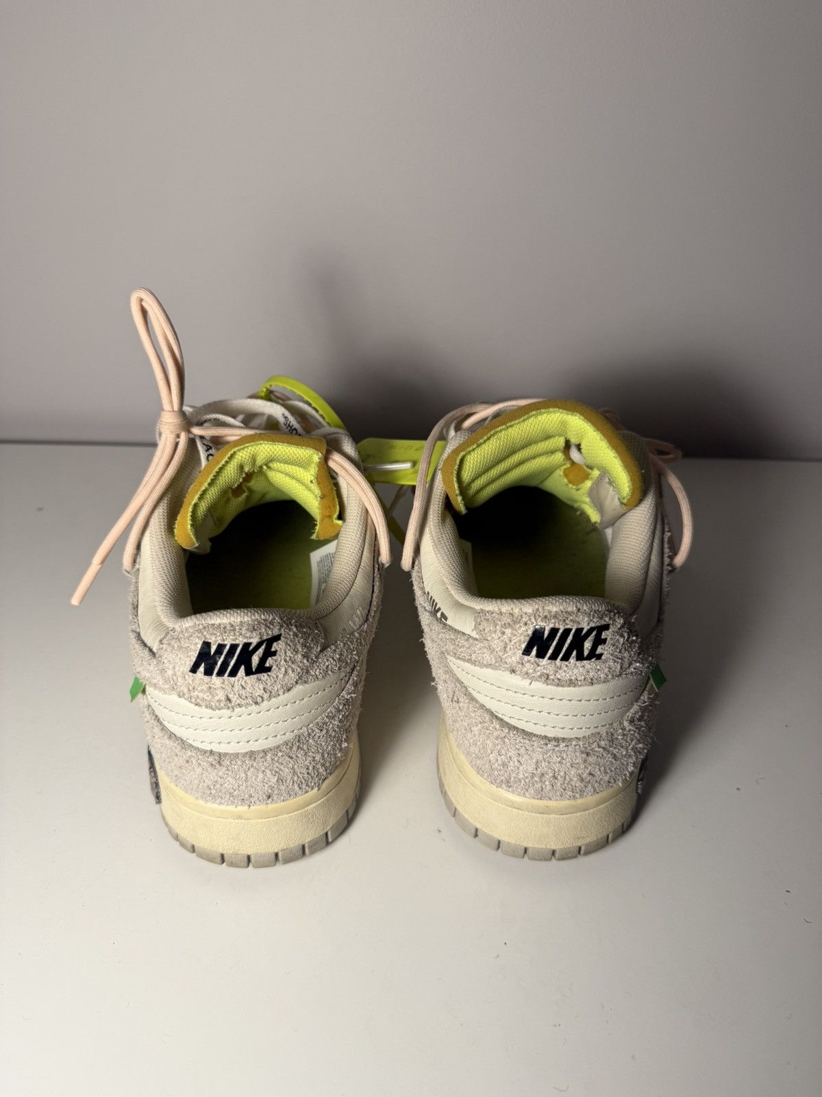 Nike × Off-White Nike Off-White x Dunk Low Lot 12 of 50 Size US 12 / EU 45 - 4 Thumbnail