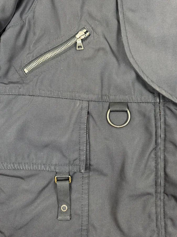 Prada 2000s Prada Black Hooded Parka Ski Jacket Size US L / EU 52-54 / 3 - 9 Thumbnail