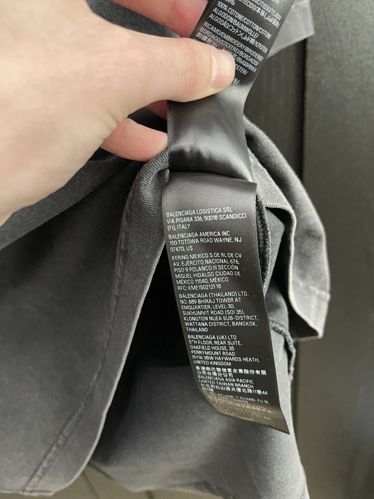 Balenciaga Vintage Black Embroidered T Size US S / EU 44-46 / 1 - 9 Thumbnail