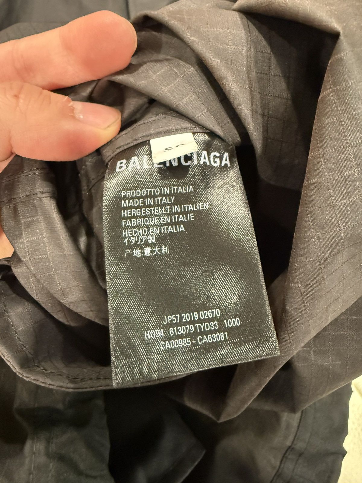 Balenciaga Balenciaga Oversized World Food Programme Windbreaker Size US M / EU 48-50 / 2 - 8 Thumbnail