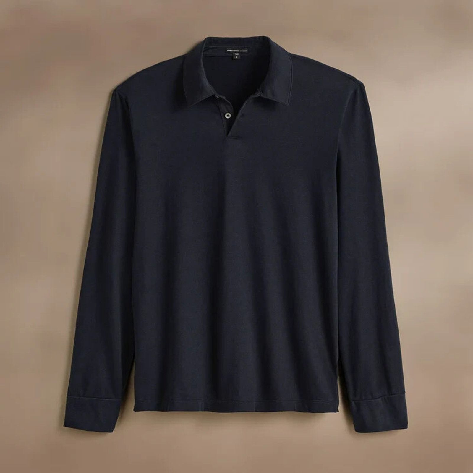 James Perse James Perse LUXE LOTUD JERSEY LOND SLEVE POLO Size 1 A000718 Size XS / US 0-2 / IT 36-38 - 2 Thumbnail