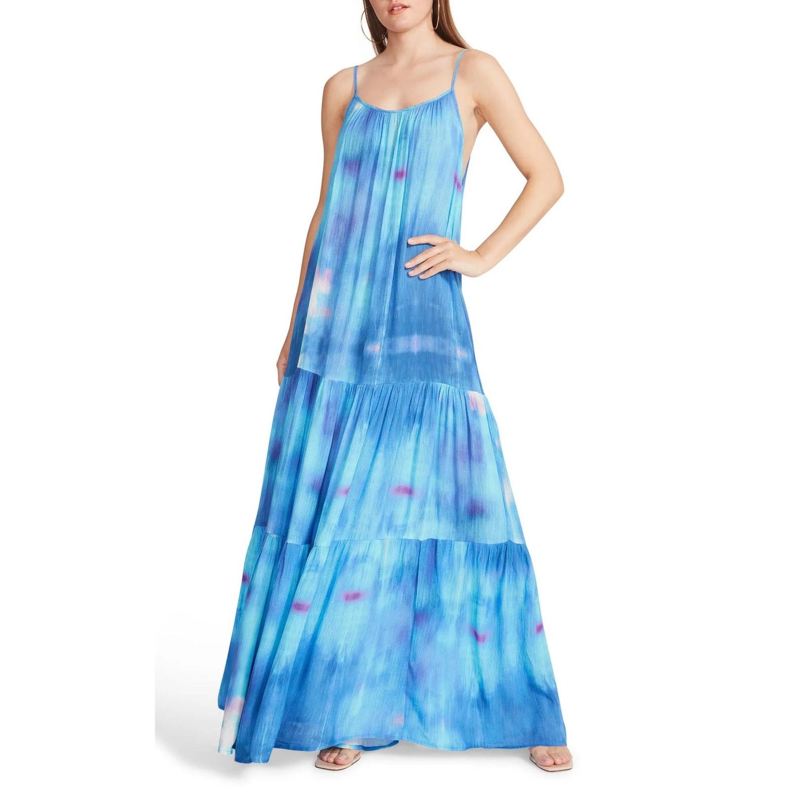 BB Dakota BB Dakota Spaghetti Strap Water Goddess Dress - Tie Dye Size XS / US 0-2 / IT 36-38 - 1 Thumbnail